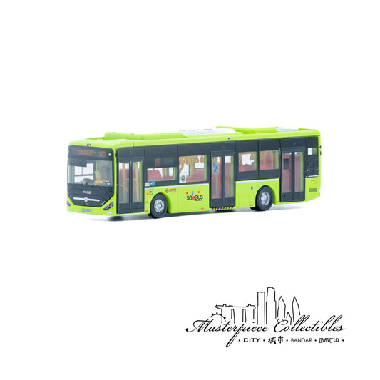 1/110 Singapore SMRT ZT N12 Electric Bus No 27