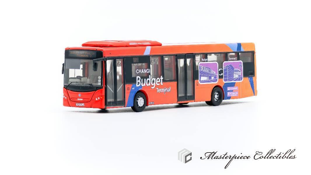 1/110 Singapore Scania K230UB Bus Budget Terminal Event Model