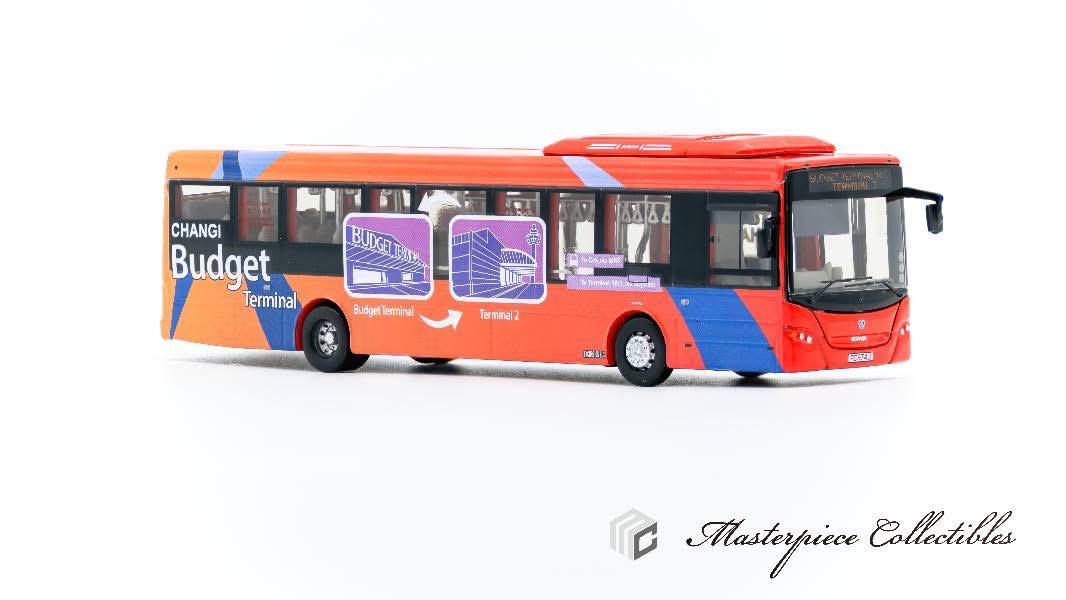 1/110 Singapore Scania K230UB Bus Budget Terminal Event Model