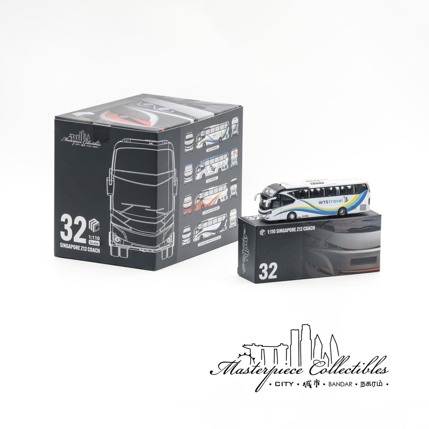 1/110 Singapore Z12 Coach (Blind Box) No.32
