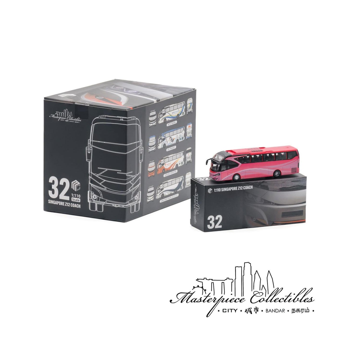 1/110 Singapore Z12 Coach (Blind Box) No.32
