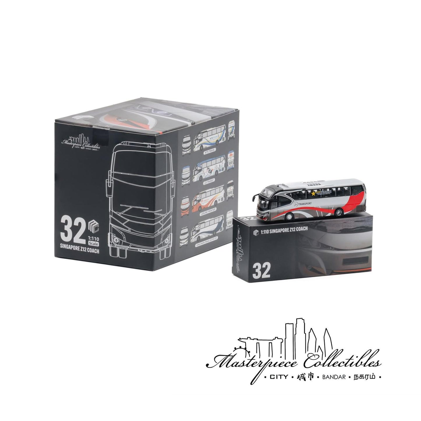 1/110 Singapore Z12 Coach (Blind Box) No.32