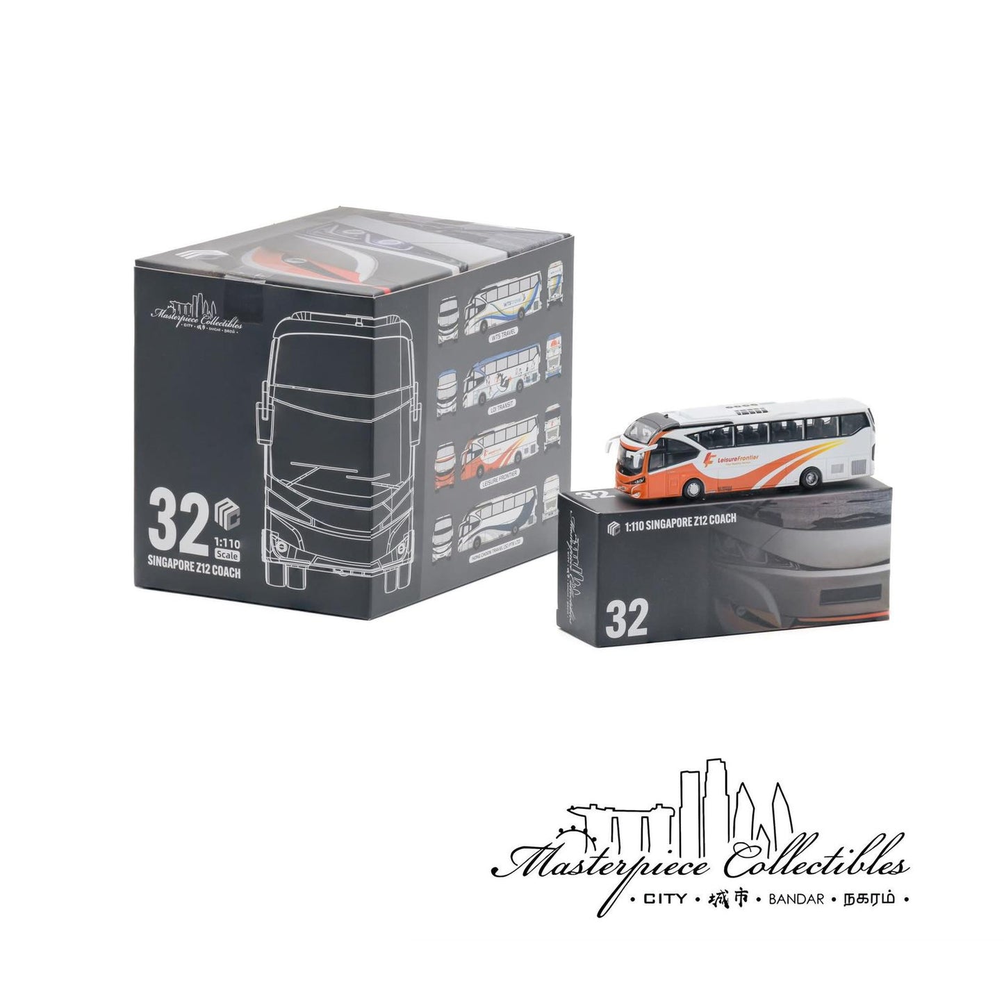 1/110 Singapore Z12 Coach (Blind Box) No.32