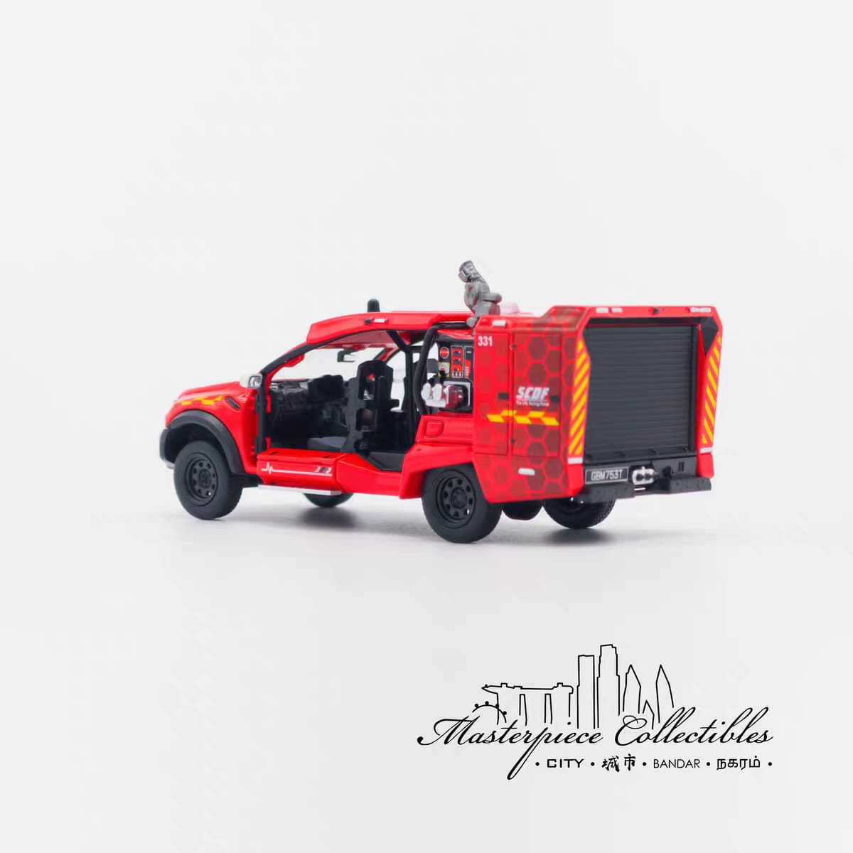1/64 SCDF Light Fire Attack Vehicle (6th-Generation) No.62