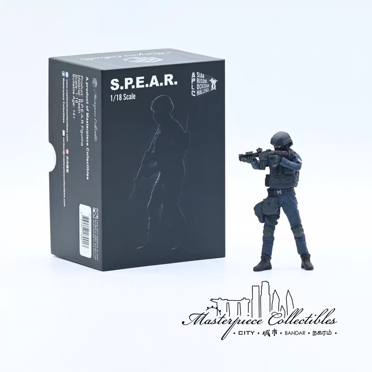 1/18 Scale Singapore S.P.E.A.R Figurine