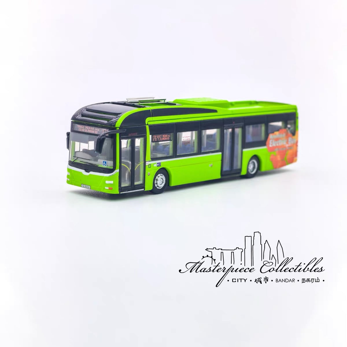 1/110 Singapore Retrofitted Electric Bus (Boss Edition)