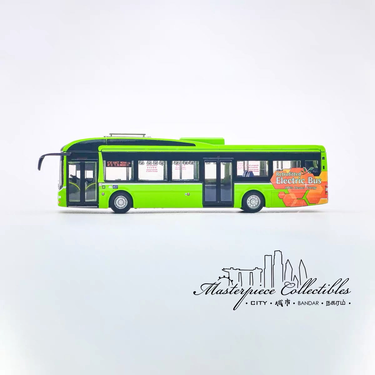 1/110 Singapore Retrofitted Electric Bus (Boss Edition)