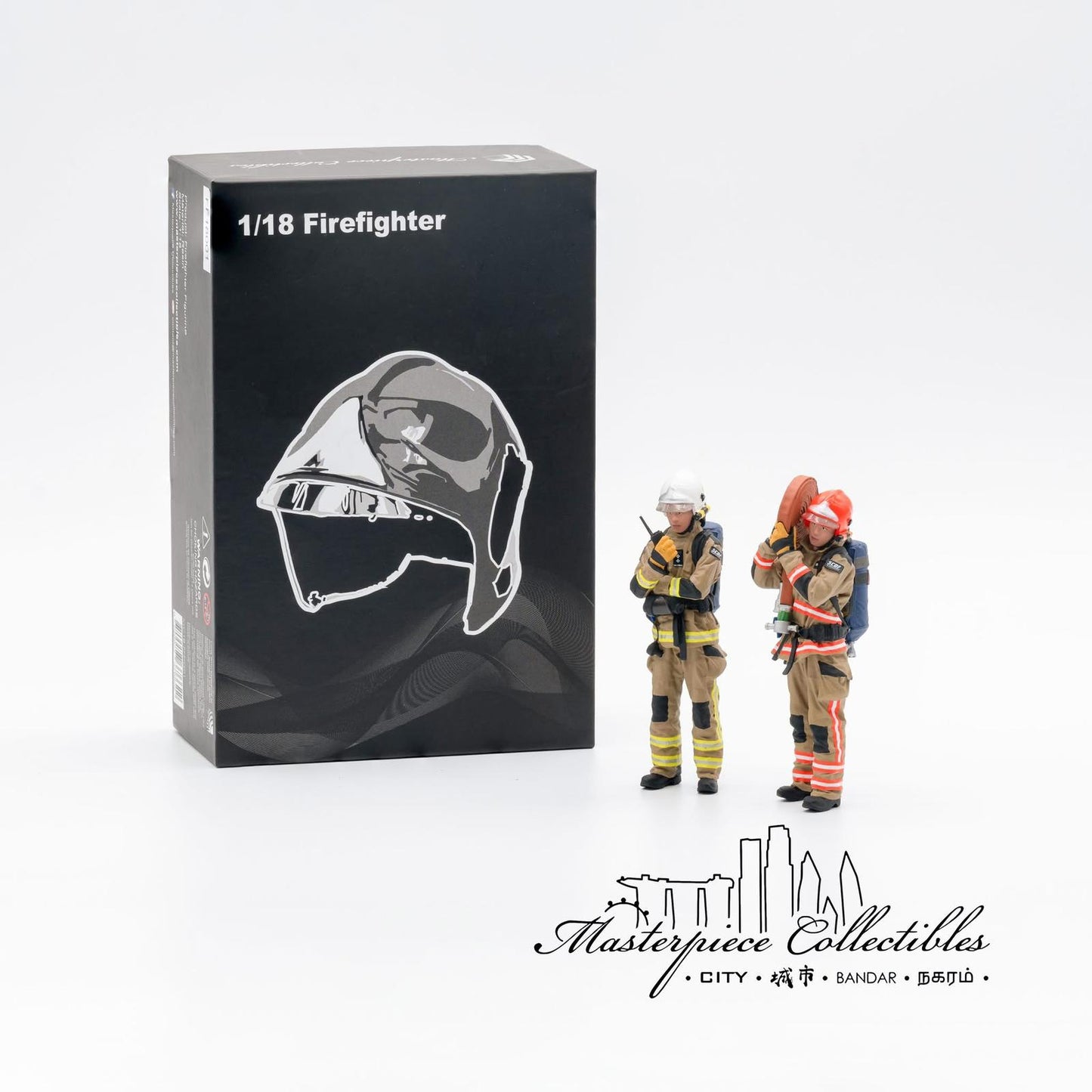1/18 Firefighter Figurine