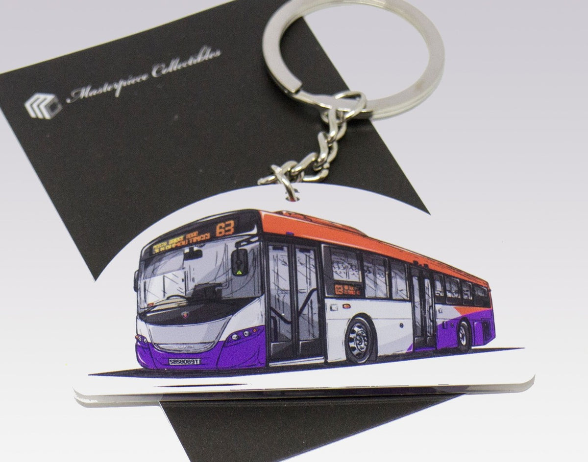 Singapore Bus Keychain – Masterpiece Collectibles