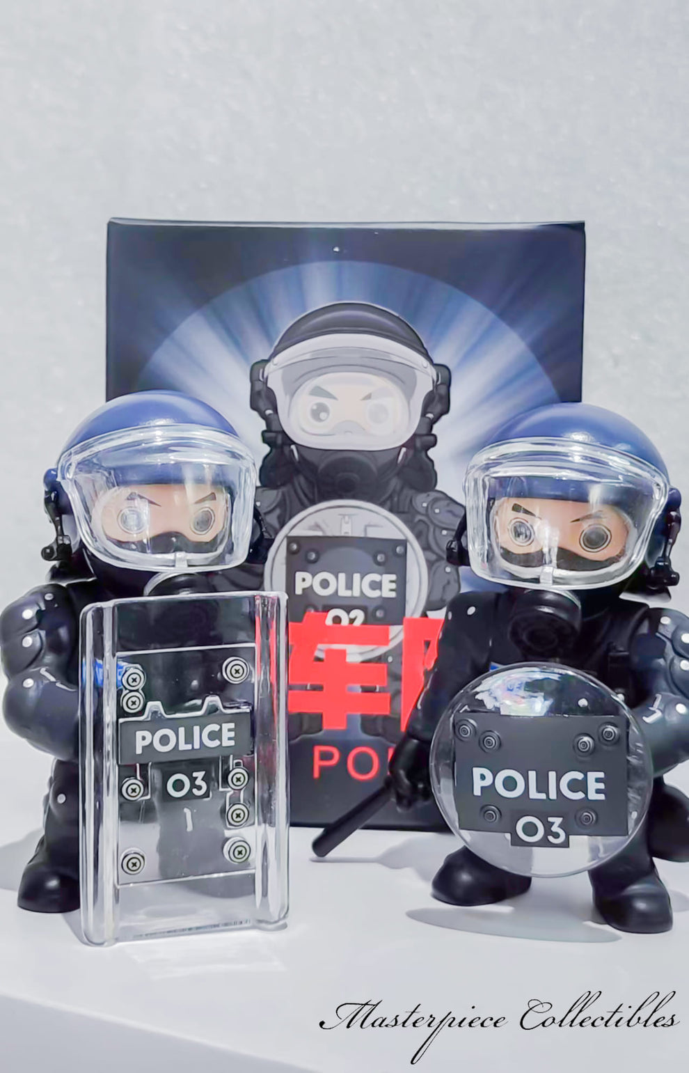 Mini Real Hero Series (Riot Police)-MRH-02 – Masterpiece Collectibles