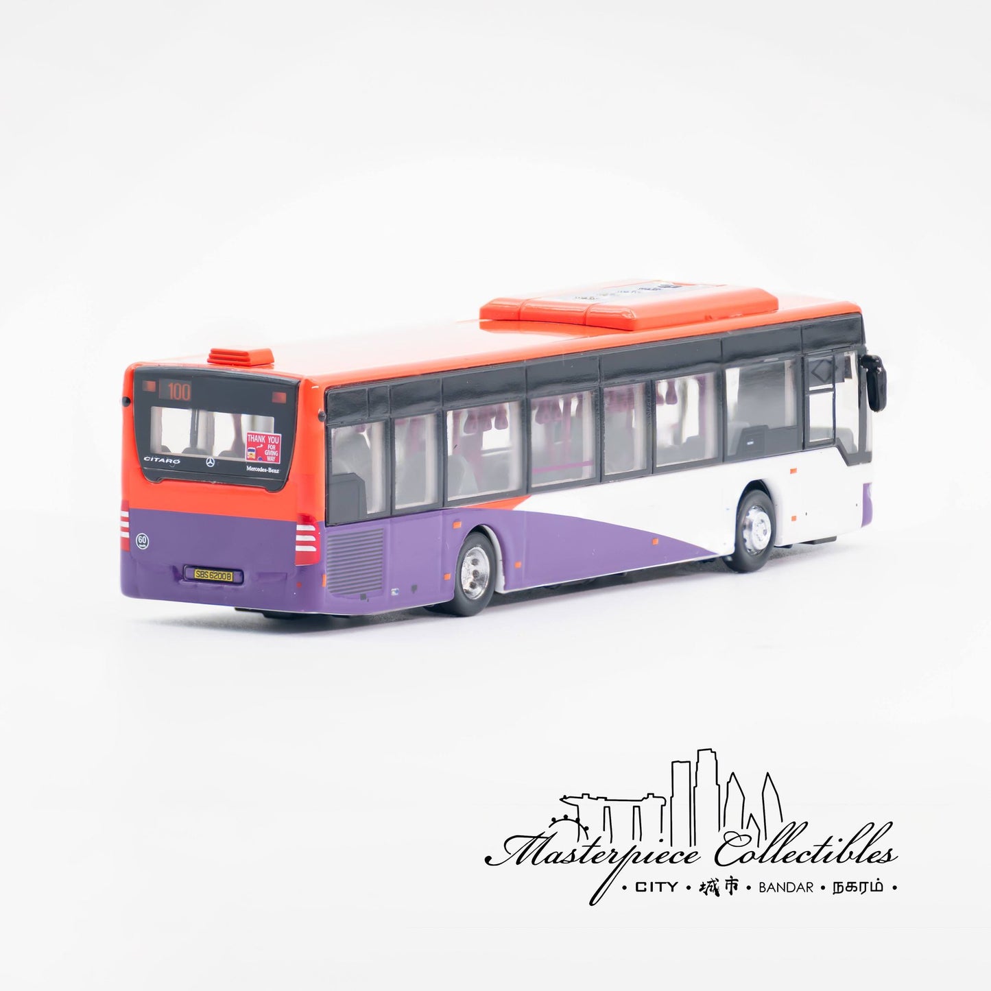 1/110 Singapore Mercedes-Benz Citaro Bus No.02