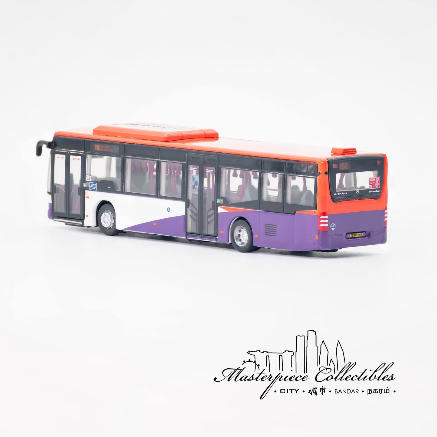 1/110 Singapore Mercedes-Benz Citaro Bus No.02