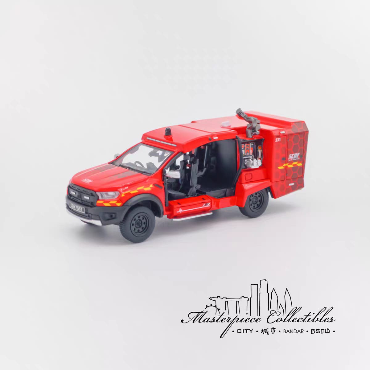 1/64 SCDF Light Fire Attack Vehicle (6th-Generation) No.62