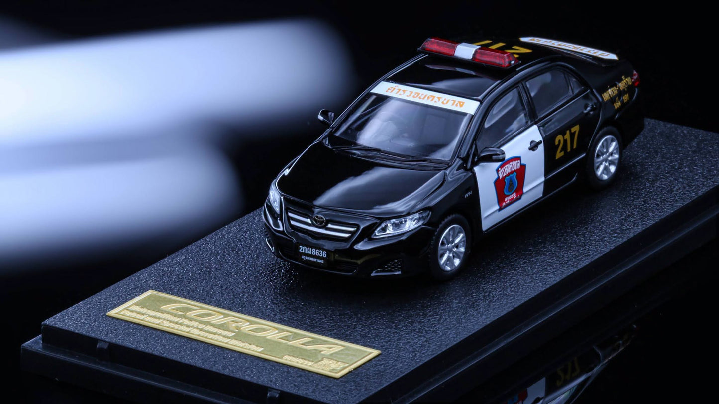 1/64 Toyota Corolla Thailand Police Car