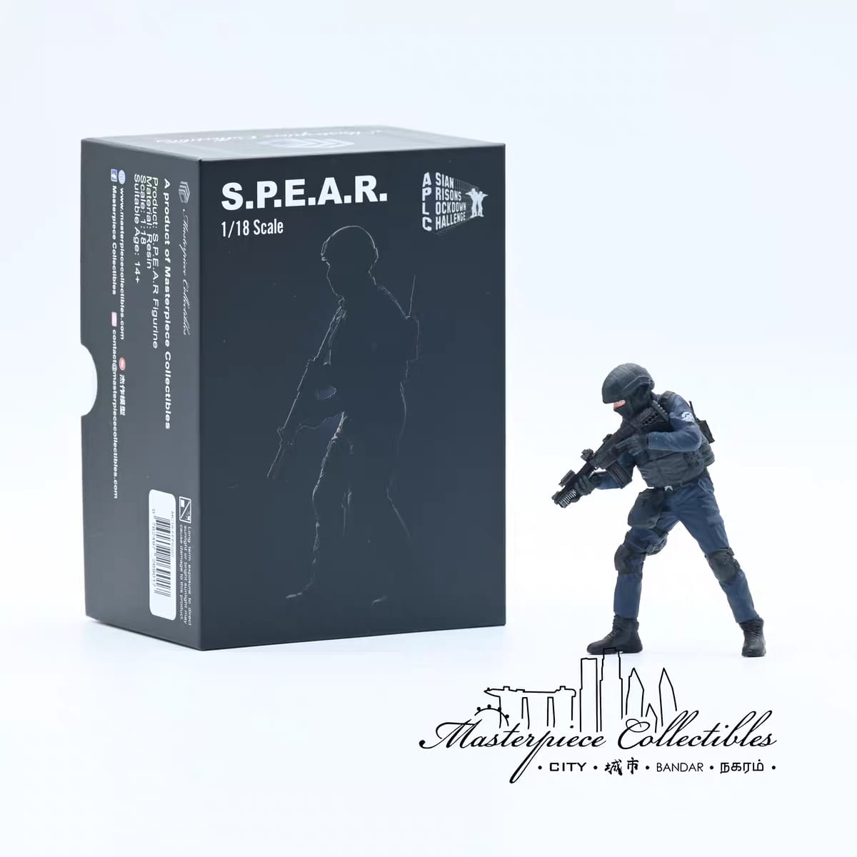 1/18 Scale Singapore S.P.E.A.R Figurine