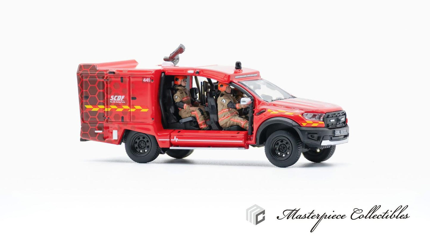 1/64 SCDF Light Fire Attack Vehicle (6th-Generation) Boss Edition