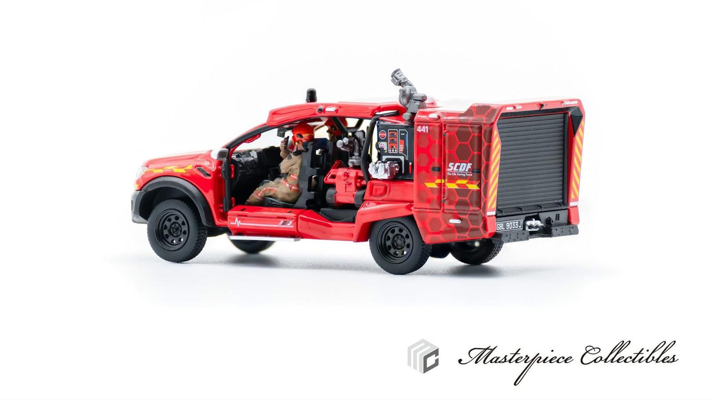 1/64 SCDF Light Fire Attack Vehicle (6th-Generation) Boss Edition