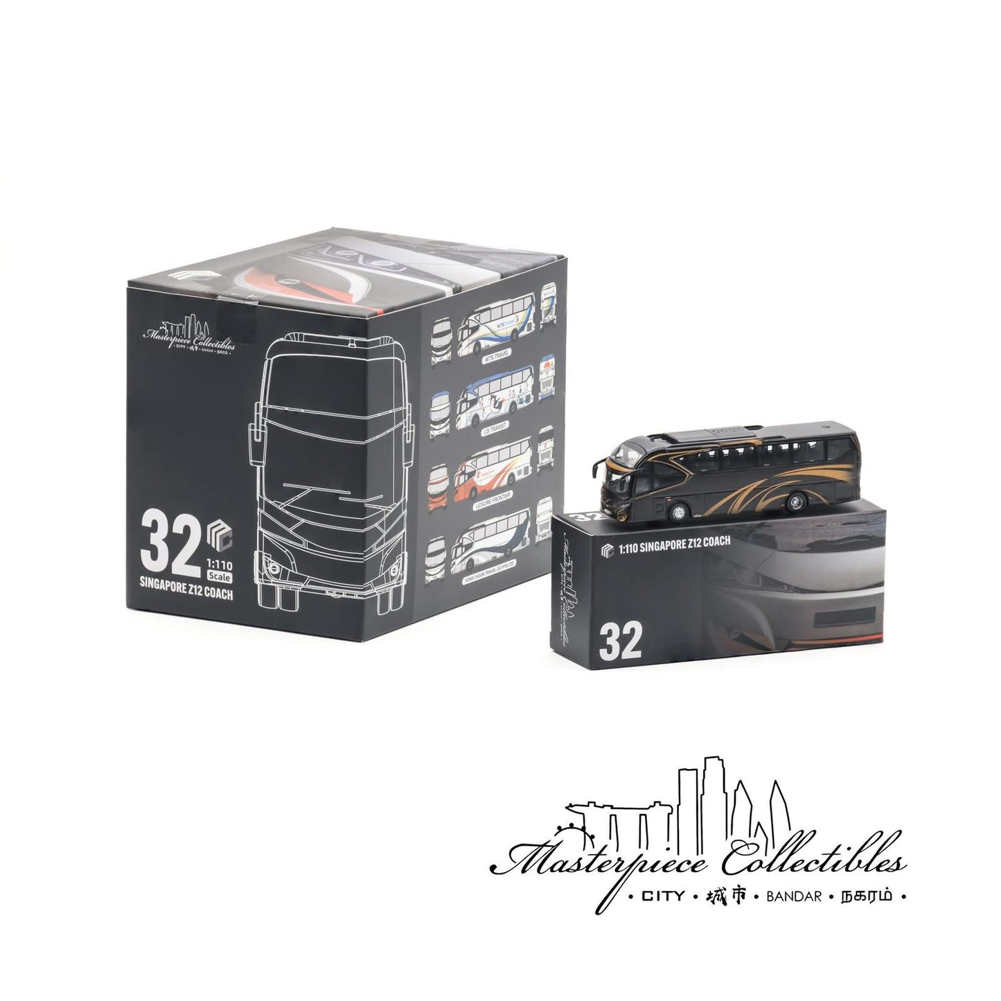 1/110 Singapore Z12 Coach (Blind Box) No.32