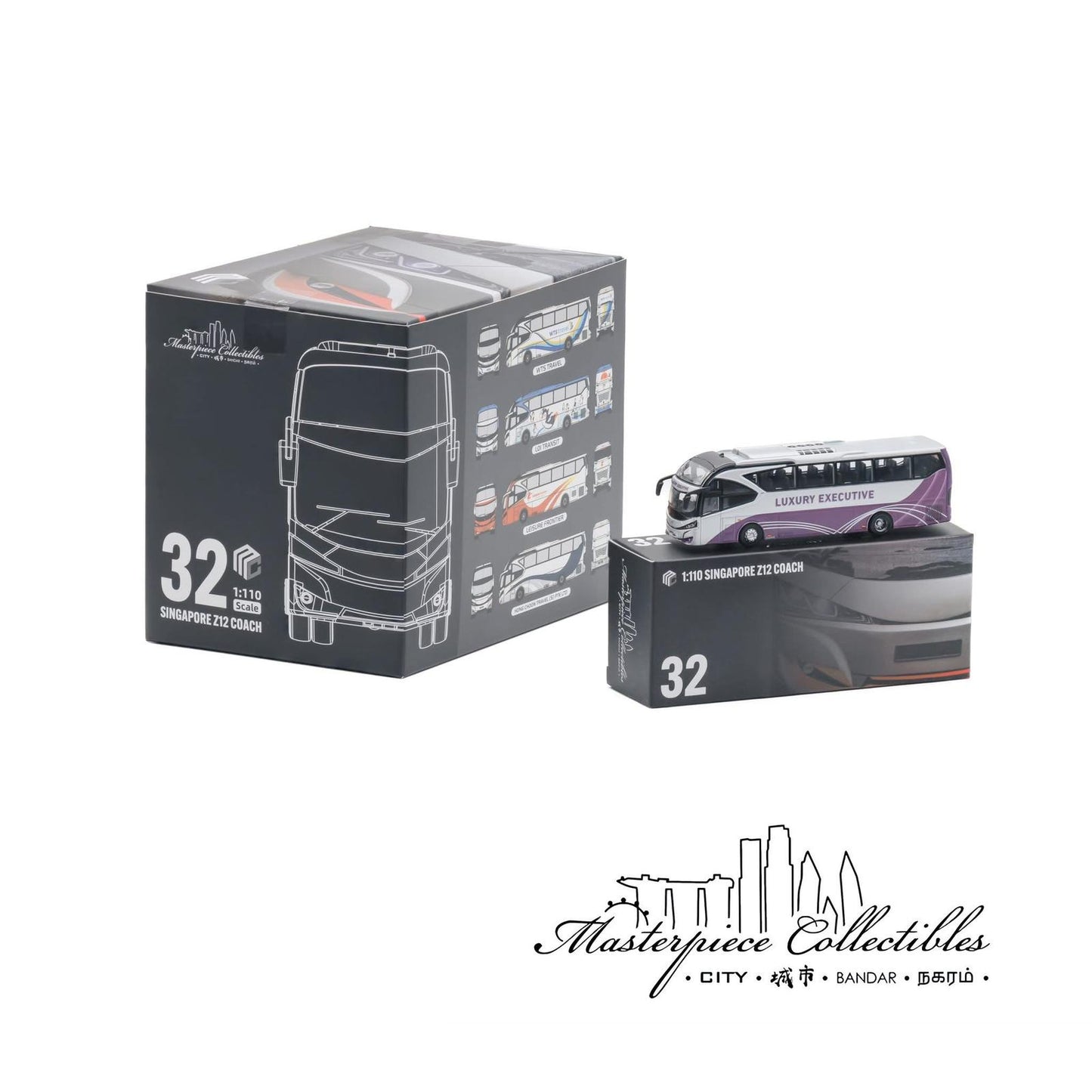 1/110 Singapore Z12 Coach (Blind Box) No.32