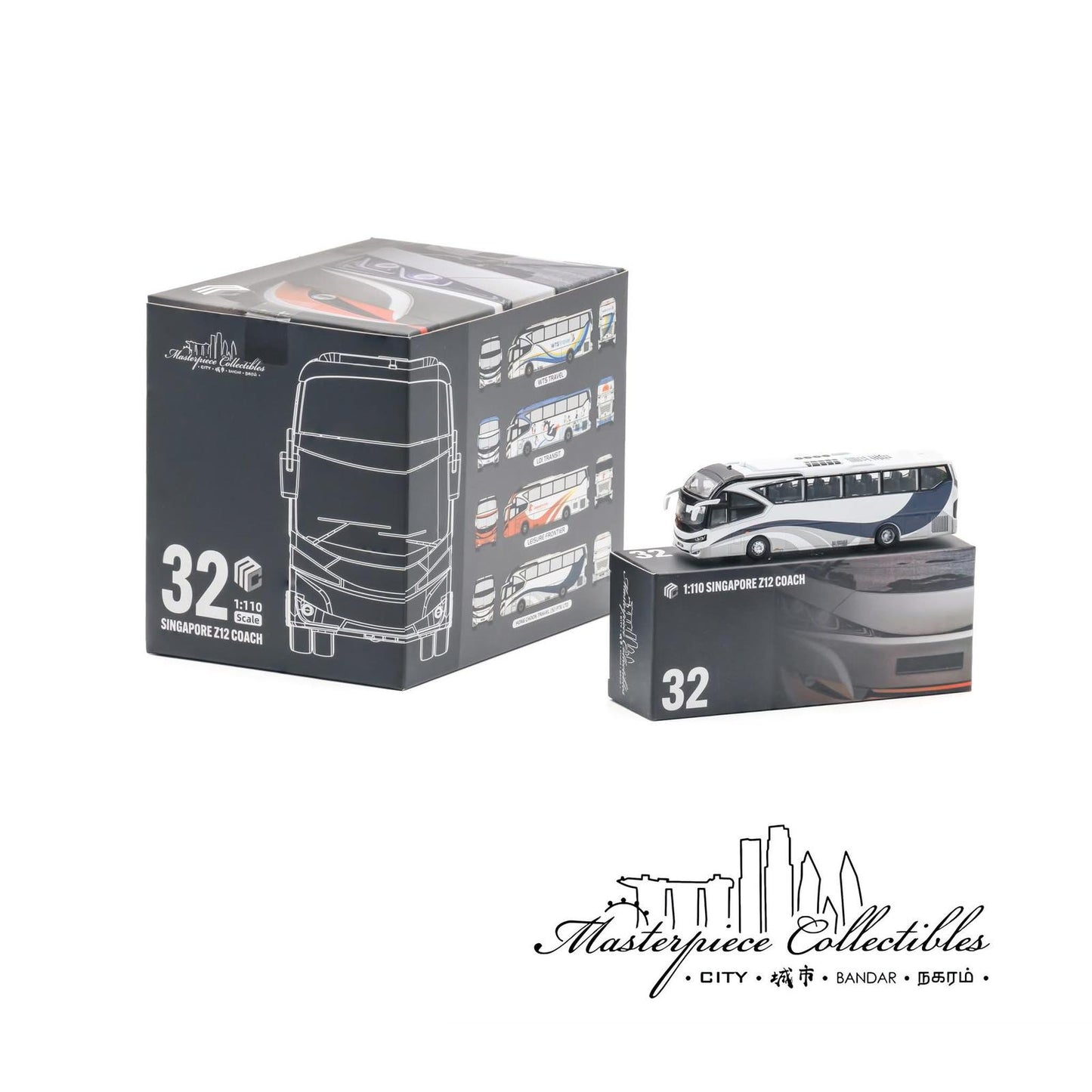 1/110 Singapore Z12 Coach (Blind Box) No.32