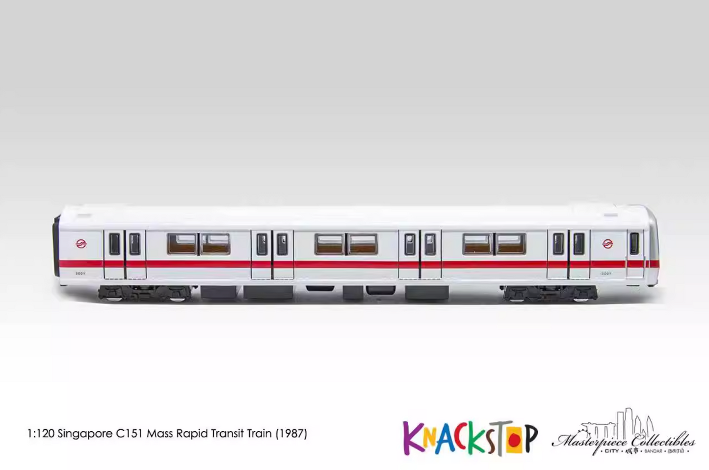 1/120 Singapore C151 Mass Rapid Transit Train (1987)-MCCITY120-MRT01