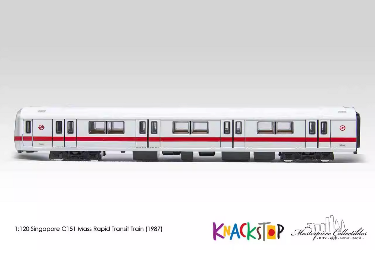 1/120 Singapore C151 Mass Rapid Transit Train (1987)-MCCITY120-MRT01