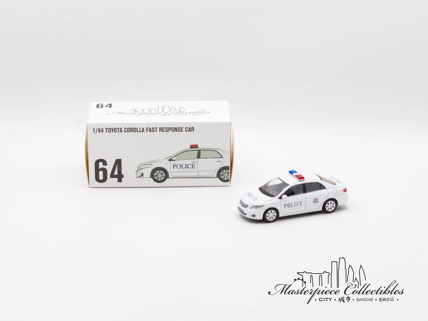 1/64 Toyota Corolla Fast Response Car No.64