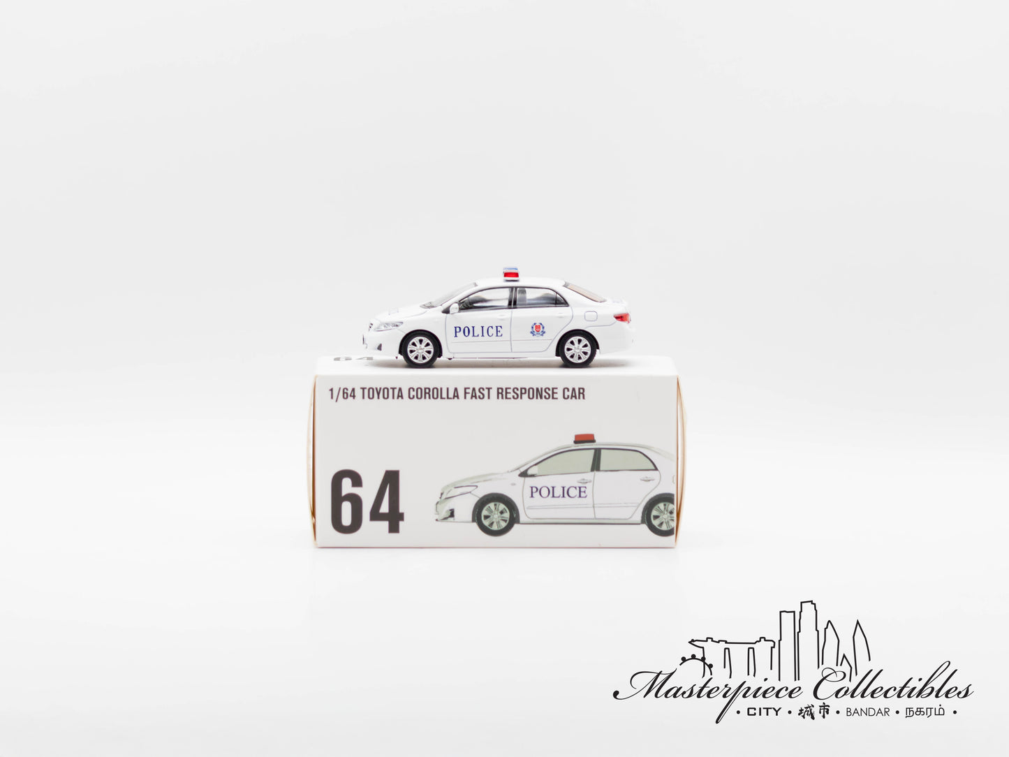 1/64 Toyota Corolla Fast Response Car No.64
