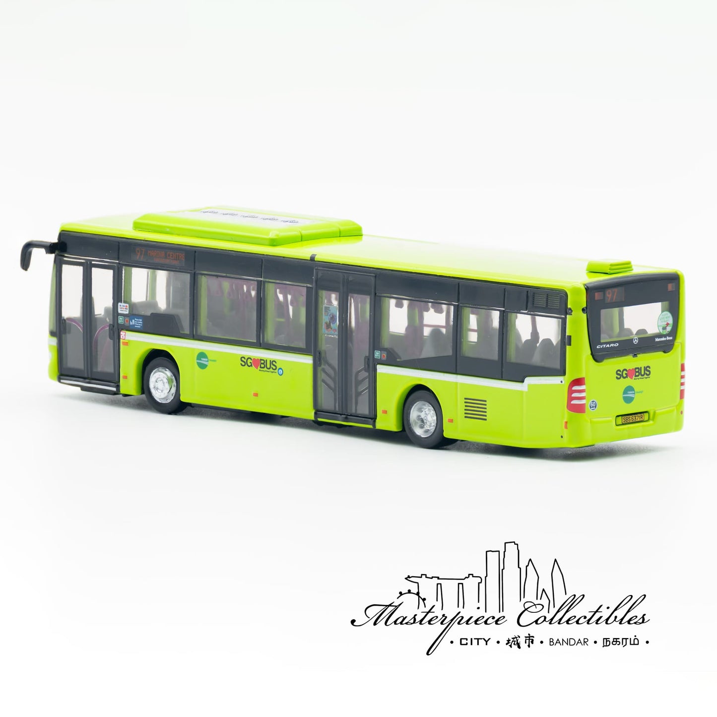 1/110 Singapore Mercedes-Benz Citaro Bus No.03