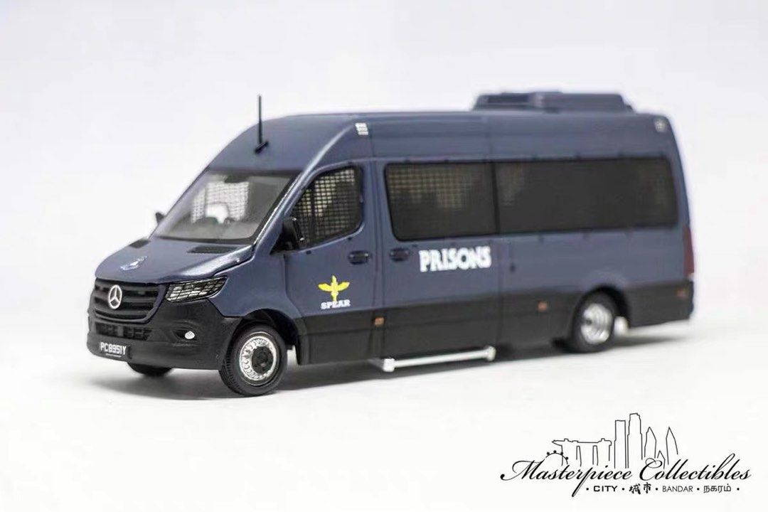 1/64 Mercede-Benz Sprinter Spear Command Vehicle-MCCITY64-BENZSP12