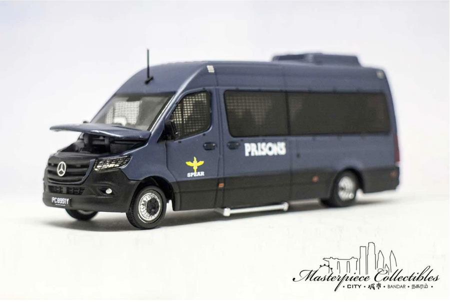 1/64 Mercede-Benz Sprinter Spear Command Vehicle-MCCITY64-BENZSP12